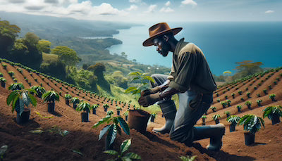 Economic Empowerment for Jamaica Blue Mountain coffee farmers