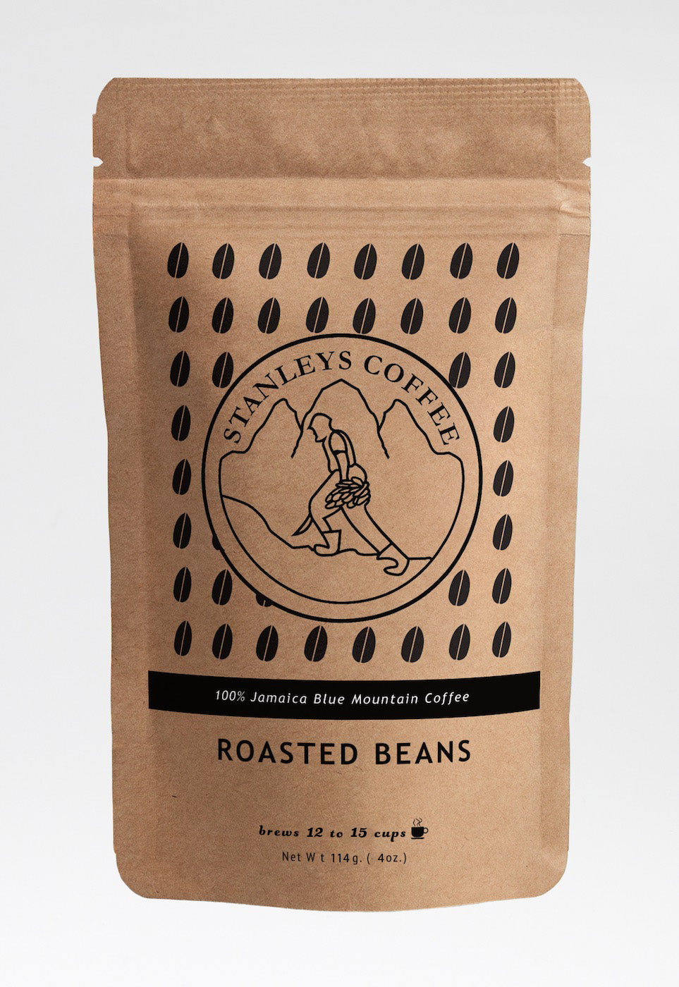 Jamaica Blue Mountain Coffee: Roasted Beans 4 oz